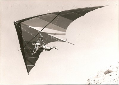 Hang glider : Falcon 4 ; Manufacturer : Wasp