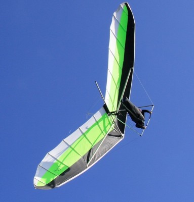 Hang glider : Funky ; Manufacturer : Seedwings Europe