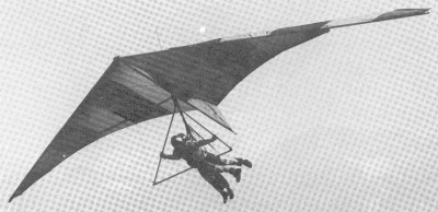 Hang glider : Gemini ; Manufacturer : Hiway Hang Gliders