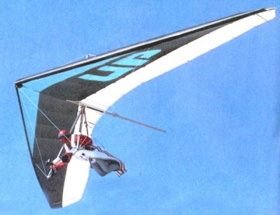 Hang glider : Glidezilla ; Manufacturer : UP Ultralight Products