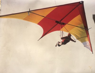 Hang glider : Hirondelle Sst 100 ; Manufacturer : Wills Wing