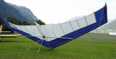 Hang glider : Ikarus 800 ; Manufacturer : Ikarus Delta Ag Interlaken