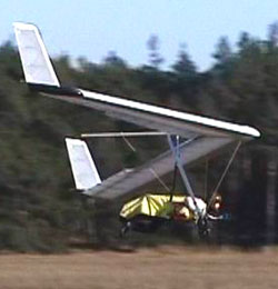 Hang glider : Impact ; Manufacturer : Projekt Impact Olaf Barthol