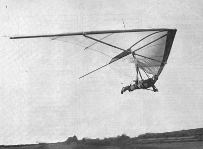 Hang glider : Jet ; Manufacturer : La Mouette