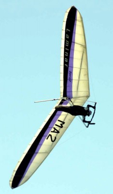 Hang glider : Laminar Zero 7 ; Manufacturer : Icaro 2000