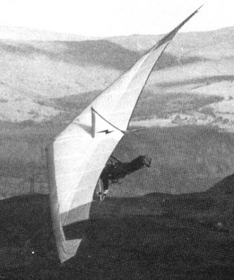 Hang glider : Lightning ; Manufacturer : Southdown Sailwings