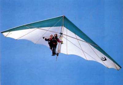 Hang glider : Medil ; Manufacturer : Tecma Sport
