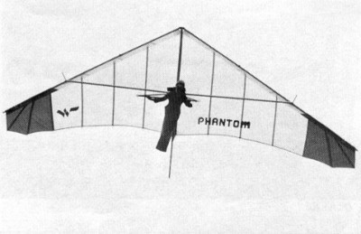 Hang glider : Phantom ; Manufacturer : Voilerie Du Vent