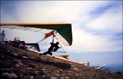 Hang glider : Probe ; Manufacturer : Skytec