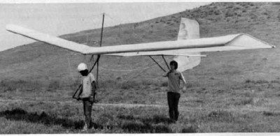 Hang glider : Quickarus ; Manufacturer : Doug Fronius