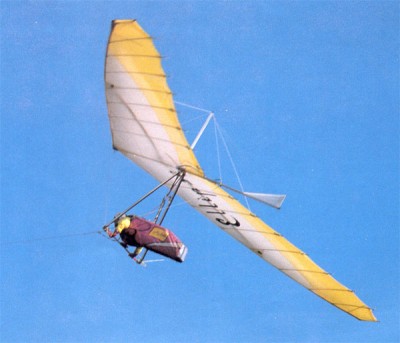 Hang glider : Radiant ; Manufacturer : Ellipse
