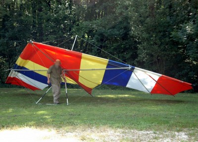 Hang glider : Ranger ; Manufacturer : Schmidtler