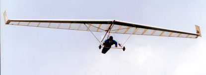 Hang glider : Raptor ; Manufacturer : Matt Kollman