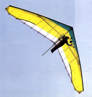 Hang glider : Rumour Fever ; Manufacturer : Solar Wings