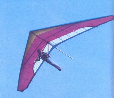 Hang glider : Rumour ; Manufacturer : Solar Wings