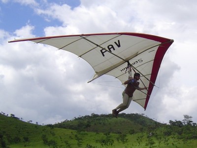 Hang glider : Seahawk ; Manufacturer : Seagull Aircraft