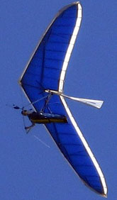 Hang glider : Sensor 610 Cf5 ; Manufacturer : Seedwings (Usa)