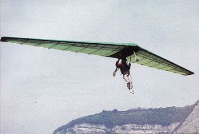 Hang glider : Sock 3 ; Manufacturer : Yvon Perret