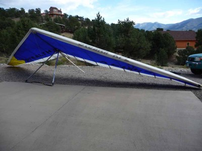 Hang glider : Stealth Kpl 2 ; Manufacturer : Aeros