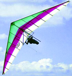 Hang glider : Sting 2x ; Manufacturer : Airborne