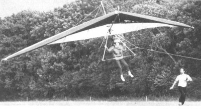 Hang glider : Tyro ; Manufacturer : Aerial Arts