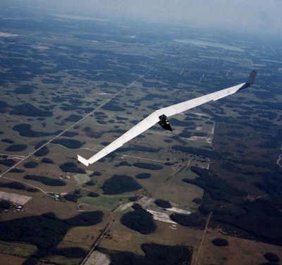 Hang glider : Utopia ; Manufacturer : Bright Star Gliders