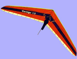 Hang glider : Vertigo ; Manufacturer : Seedwings Europe