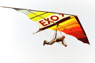 Hang glider : Exo 7 ; Manufacturer : La Mouette
