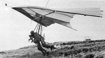 Hang glider : Helium Bi ; Manufacturer : Winds Wings