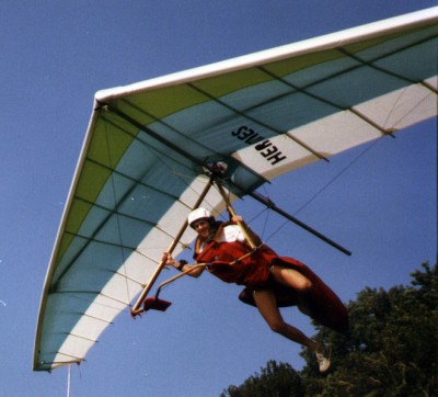 Hang glider : Hermes ; Manufacturer : La Mouette