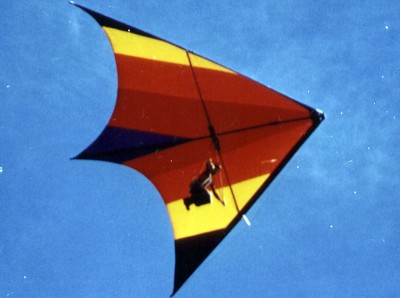 Hang glider : Hirondelle ; Manufacturer : Rithner