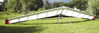 Hang glider : Lumina ; Manufacturer : Hubert Zoltan