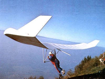 Hang glider : Nimbus ; Manufacturer : Swiss Aerolight