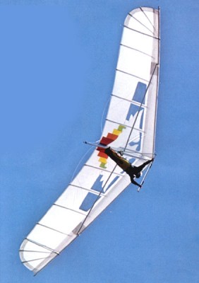 Hang glider : Phoenix Lazor 2 ; Manufacturer : Delta Wing Kites and Gliders