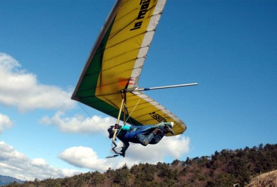 Hang glider : Topless 4 ; Manufacturer : La Mouette