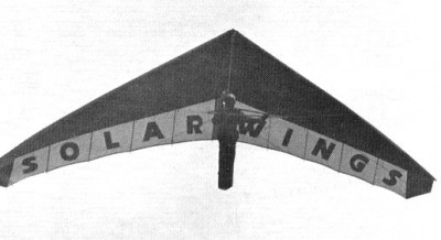 Hang glider : Typhoon ; Manufacturer : Solar Wings