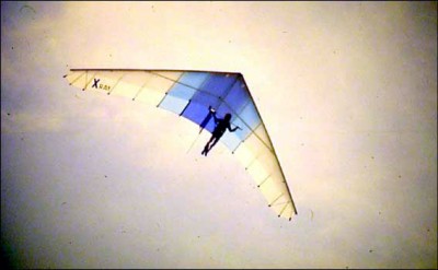 Hang glider : X-Ray ; Manufacturer : La Mouette